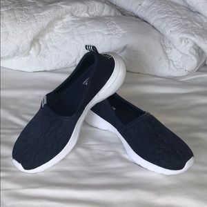 Adidas Navy Slip on Tennis